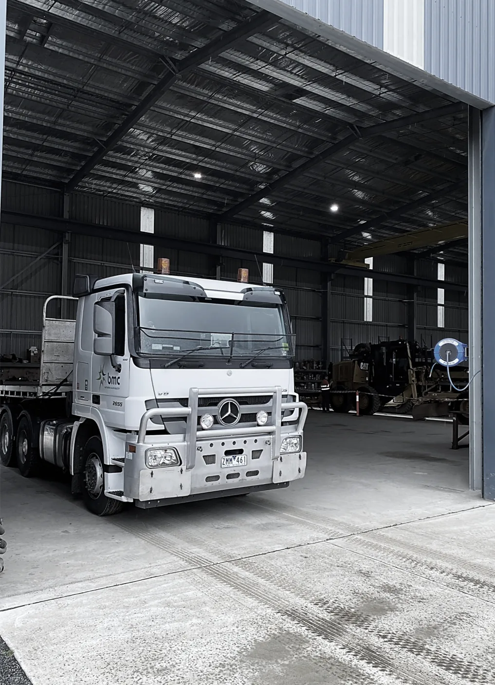 Fleet servicing workshop