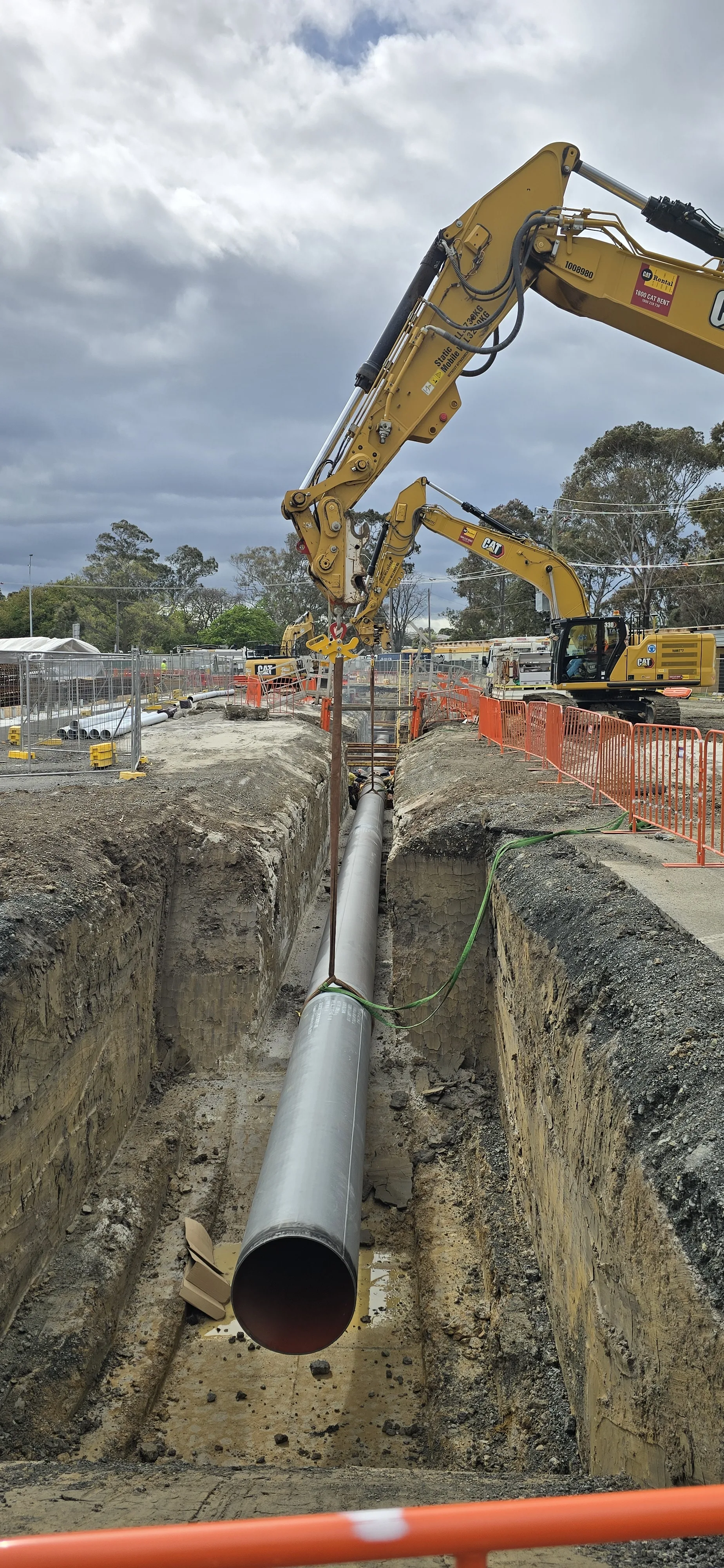 Pipeline installation
