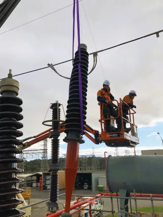 EnergyAustralia — 220kV Bushing Replacement — Six Unit Transformers