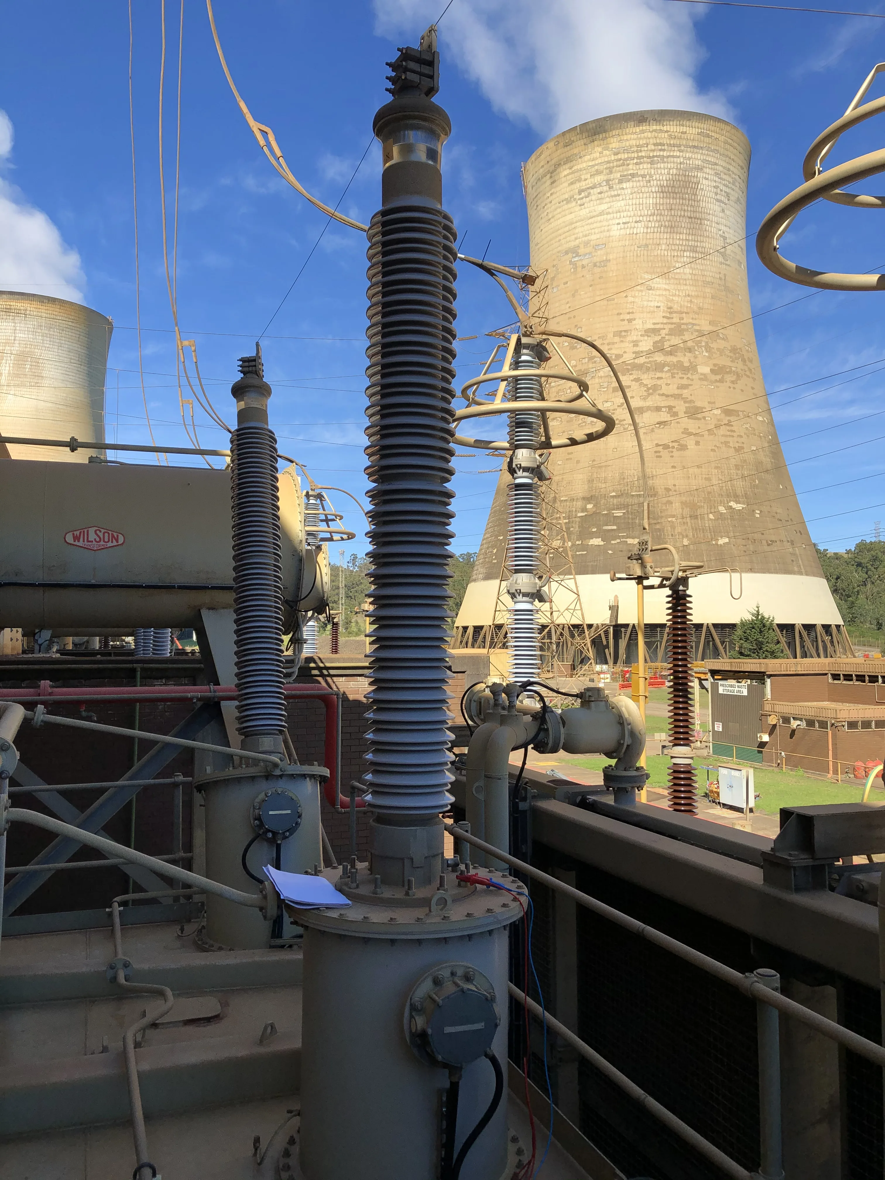 Insulator bushing testing